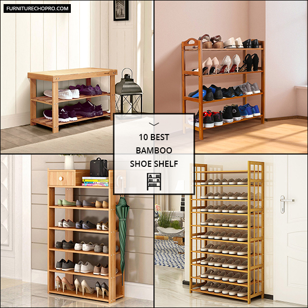 Bamboo Shoe Shelf