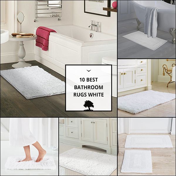 Bathroom Rugs White