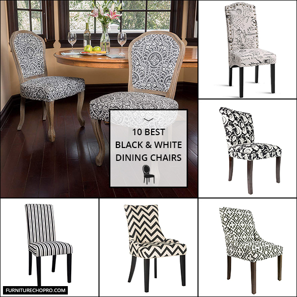 Black And White Dining Chairs