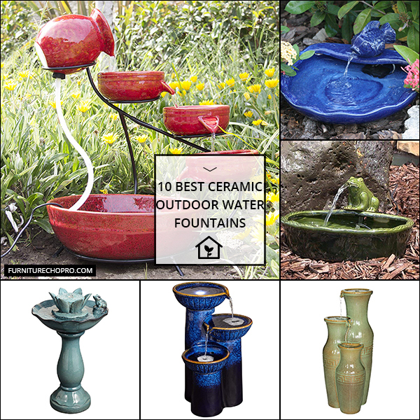 Ceramic Outdoor Water Fountains