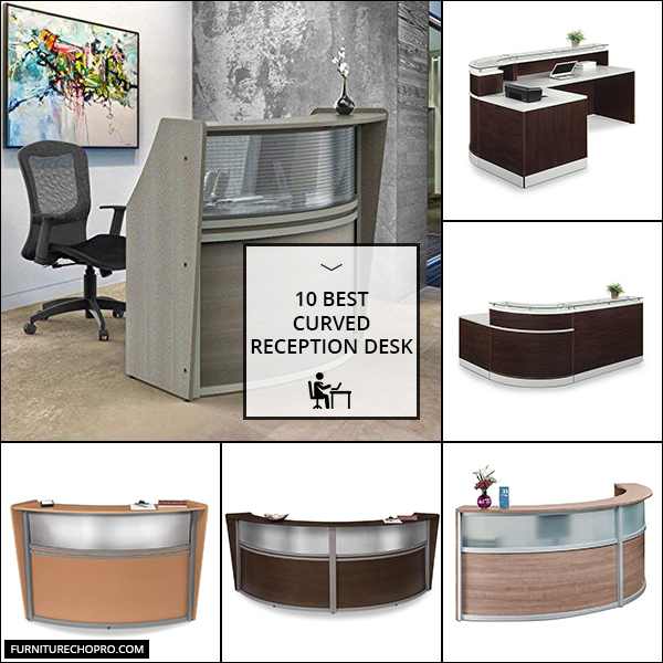 Curved Reception Desk