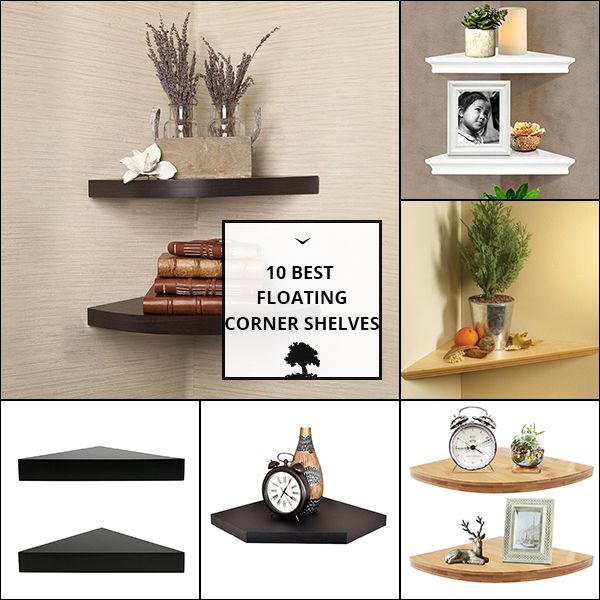 Floating Corner Shelves