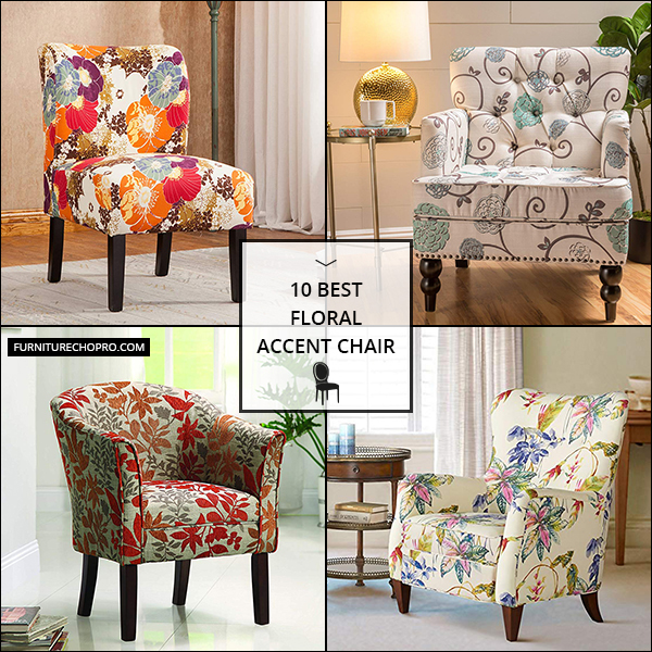 Floral Accent Chair