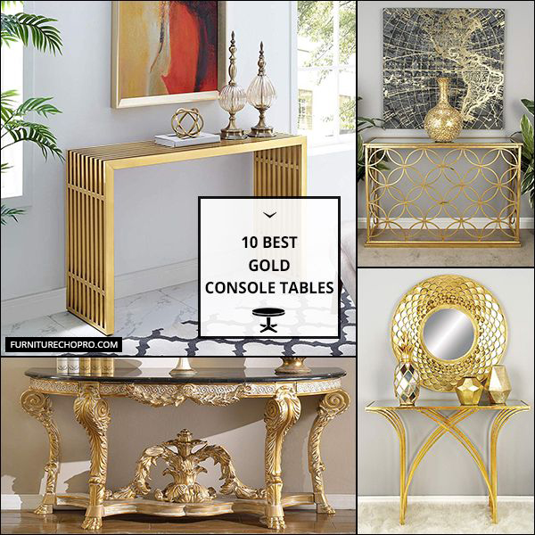 Gold Console Tables