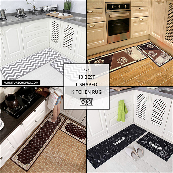 L Shaped Kitchen Rug