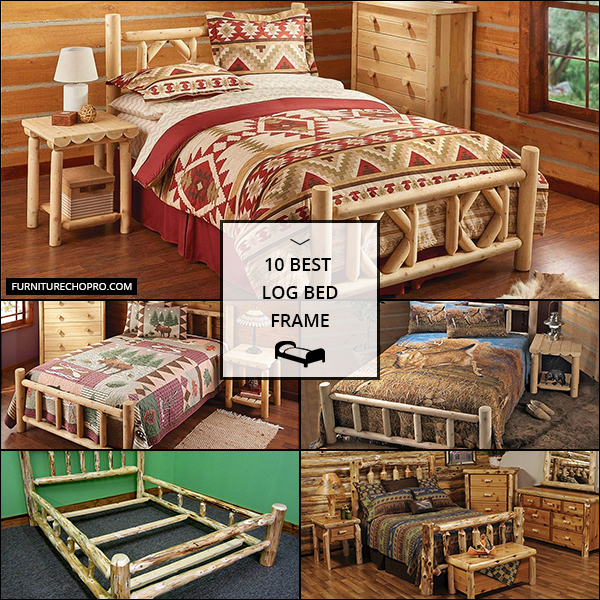 Log Bed Frame