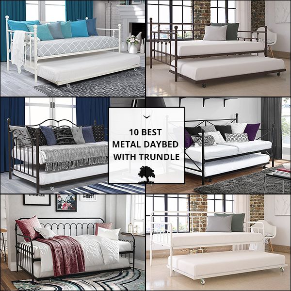 Metal Daybed With Trundle