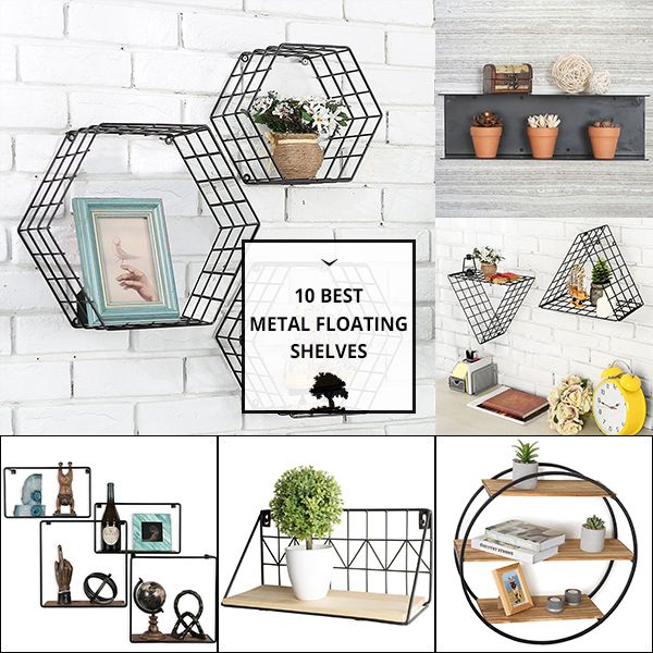 Metal Floating Shelves