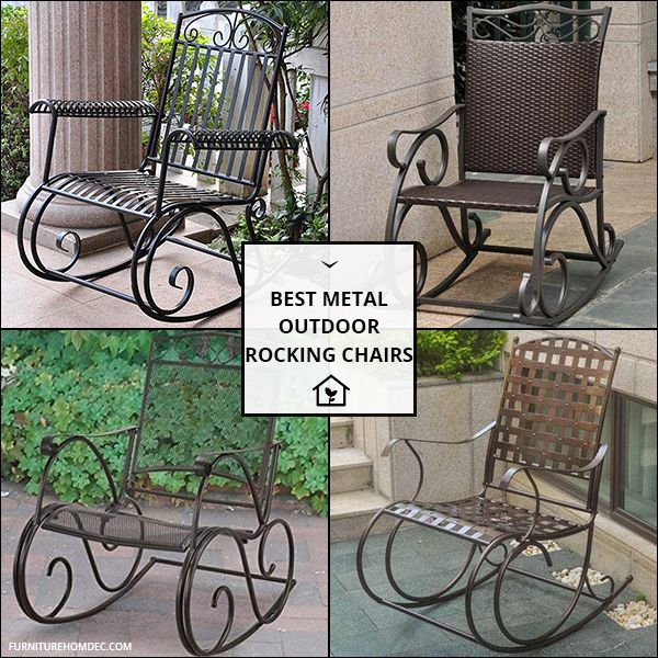 Metal Outdoor Rocking Chairs