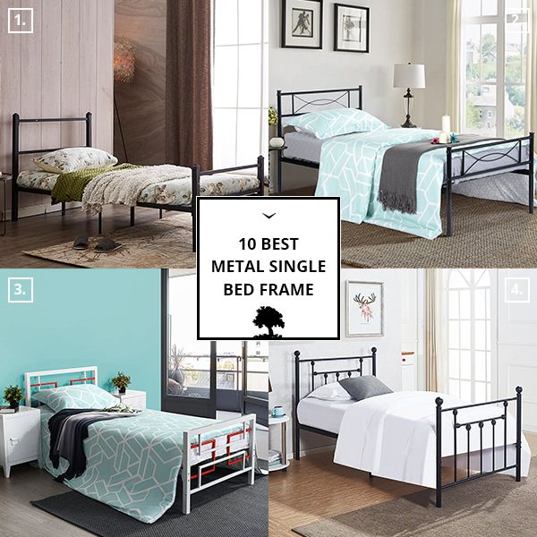 Metal Single Bed Frame