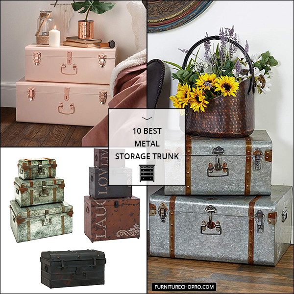 Metal Storage Trunk