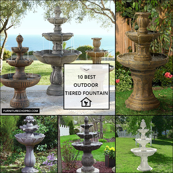 Outdoor Tiered Fountain