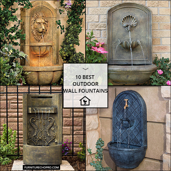 Outdoor Wall Fountains