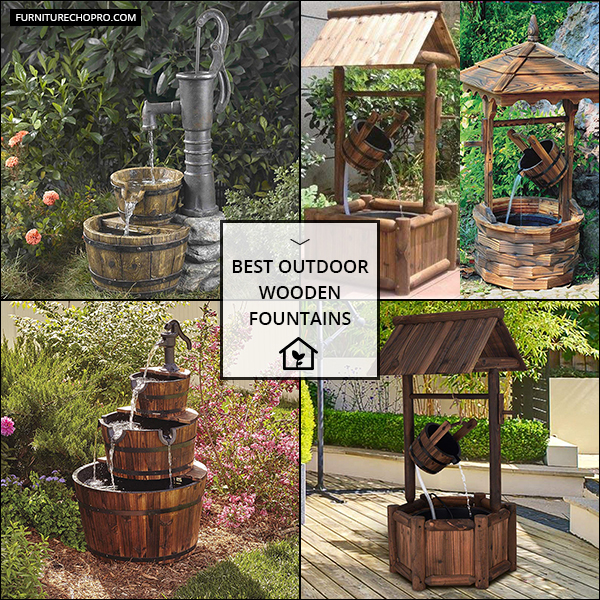 Outdoor Wooden Fountains