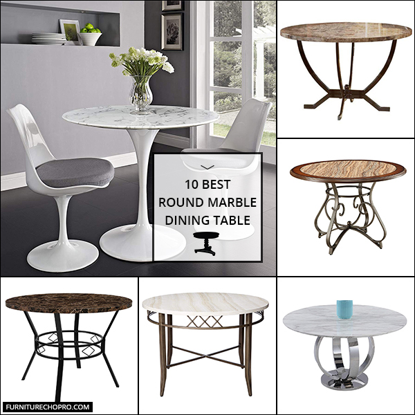 Round Marble Dining Table