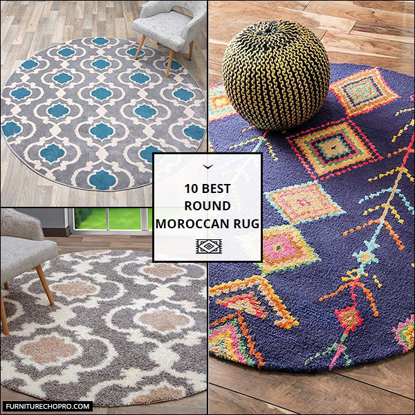 Round Moroccan Rug