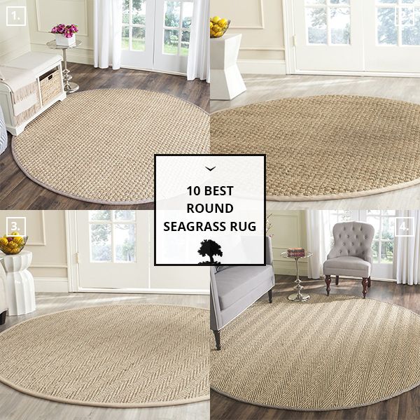 Round Seagrass Rug