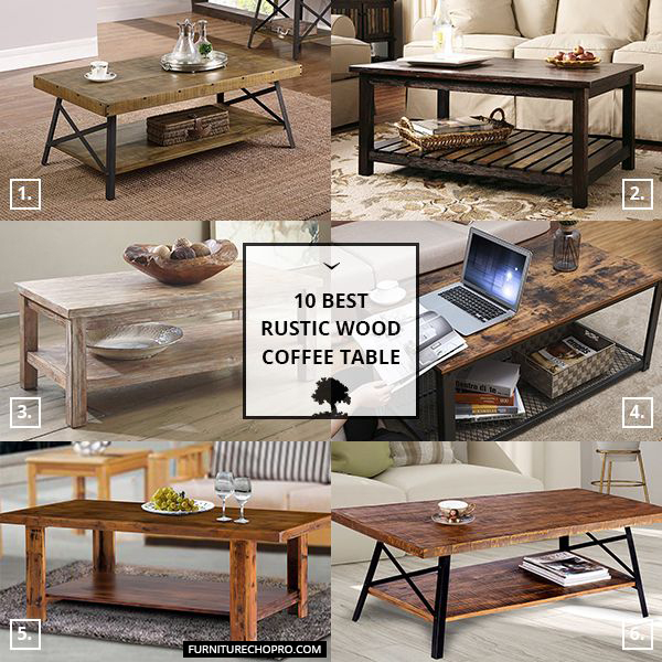 Rustic Wood Coffee Table