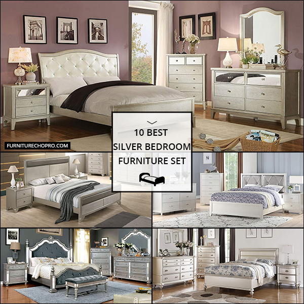 Silver Bedroom Furniture Set