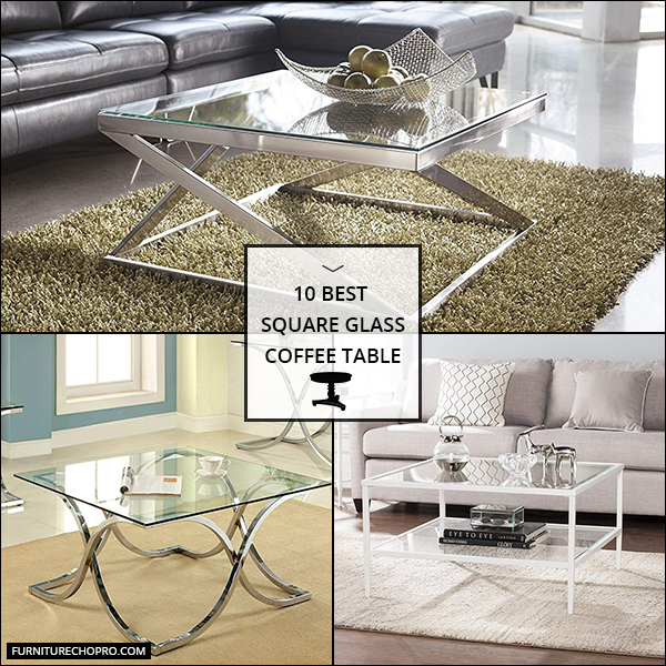 Square Glass Coffee Table