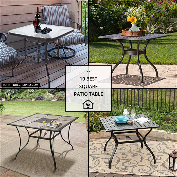 Square Patio Table