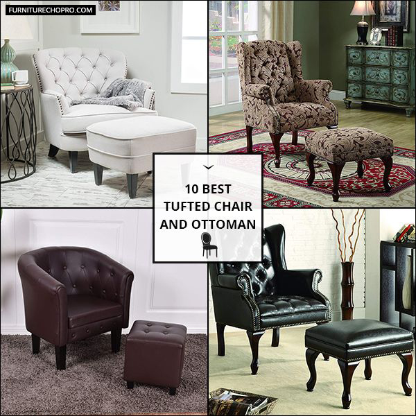 Tufted Chair And Ottoman