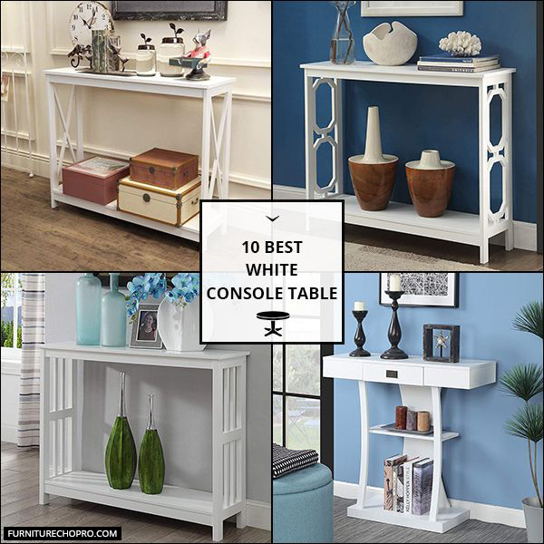 White Console Table