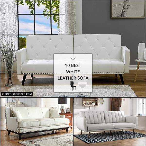 White Leather Sofa