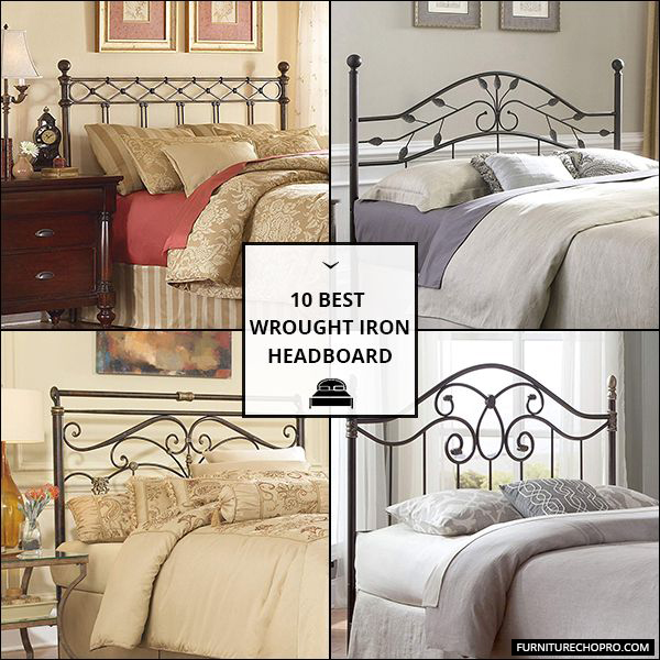 Wrought Iron Headboard