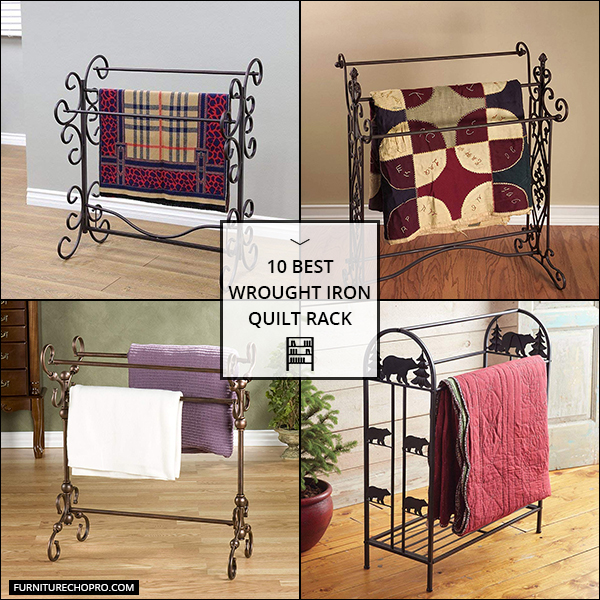 Wrought Iron Quilt Rack